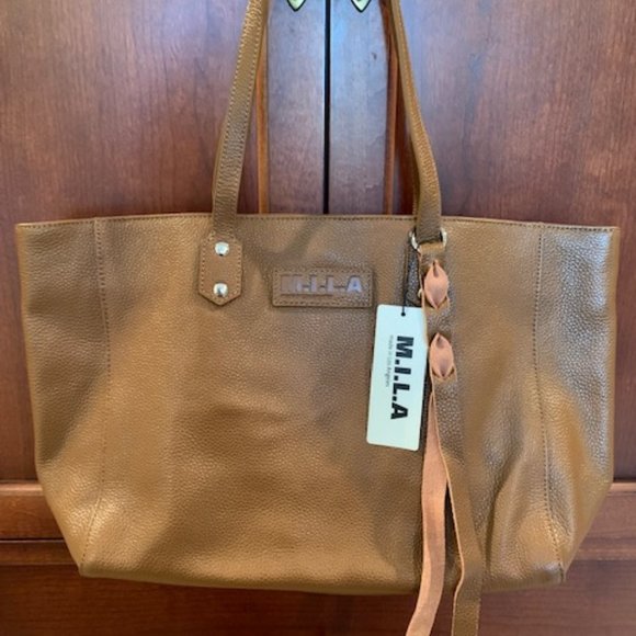 M.I.L.A. LUXURY TOTE BAG--BRAND NEW! - Picture 1 of 3